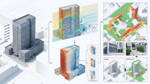 株式会社大林組 - AI-CAEによる建物の風荷重解析の高速化を検証